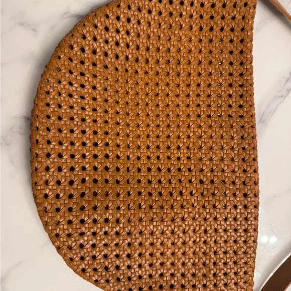 Clare V Grande Fanny - Tan Rattan - Picture 6 of 7